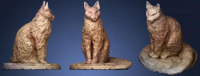 3D модель Кошка-Компаньон (STL)